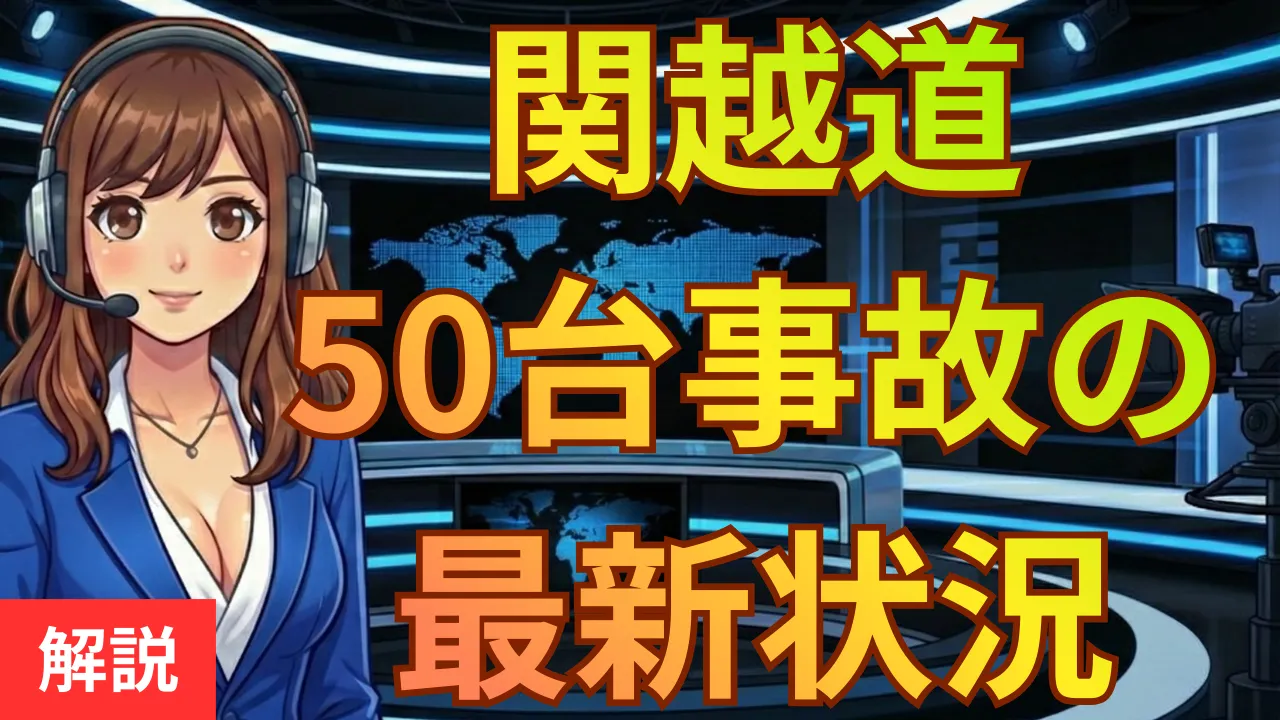 関越道50台事故の最新状況｜通行止め区間と迂回路・冬道の安全対策
