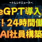 SiteGPT導入ガイド！24時間働くAI社員構築