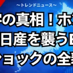 赤字の真相！ホンダと日産を襲うEVショックの全貌