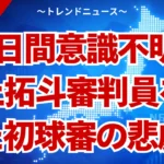 防げた事故！ヘルメット義務化の遅れと川上拓斗審判員