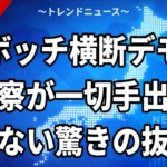 【9/21】渋谷スクランブル交差点デモが止められない理由｜ボッチ横断と許可の線引き