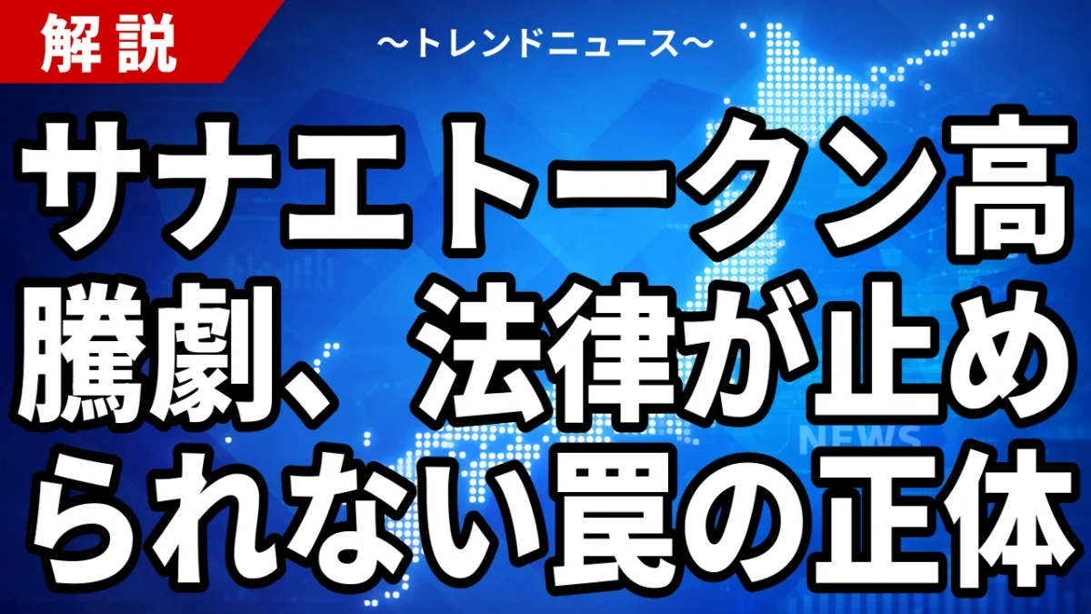 【7/27】高市首相が「サナエトークン」関与を否定｜確定した事実と未確定の線引き、2月25日からの全経緯